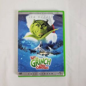 Dr. Seuss' How the Grinch Stole Christmas DVD Jim Carrey Collector's Edition